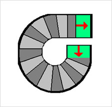 Spiral staircase